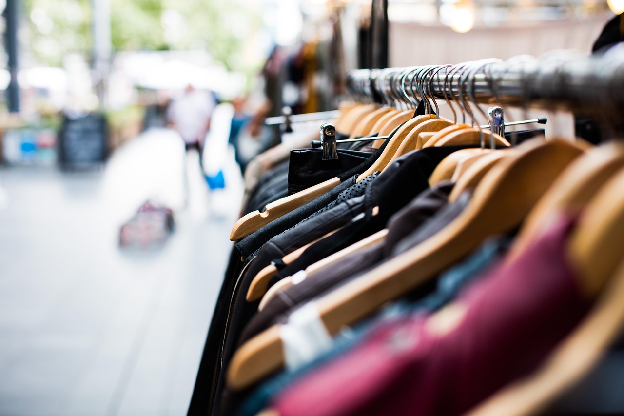 hangers, clothing, shopping, market, jacket, rack, shirt, shop, wear, clothing shop, clothing store, clothing, clothing,