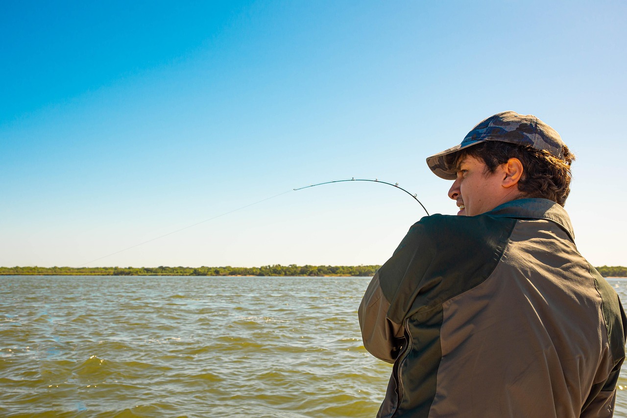 fishing, fisherman, river, rod, reel, nature, hook, water, man, guy, hobby, recreation, leisure, activity