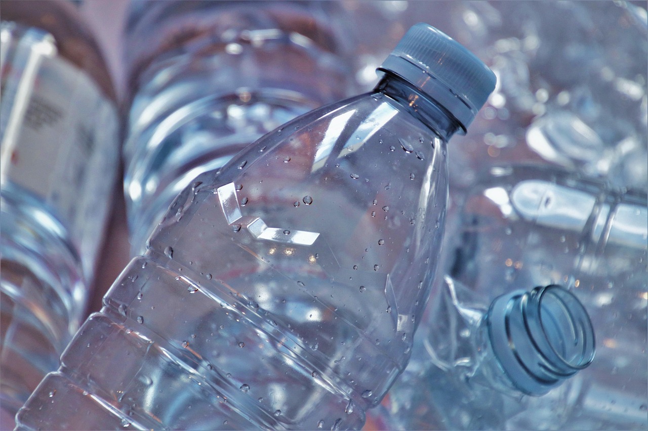 the bottle, plastic, segregation, processing, recycling, reflection, container, waste, garbage, responsibility, throw, b
